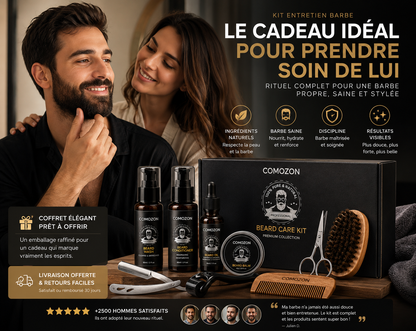 Kit Barbe Homme Complet 11 en 1 — Idée Cadeau